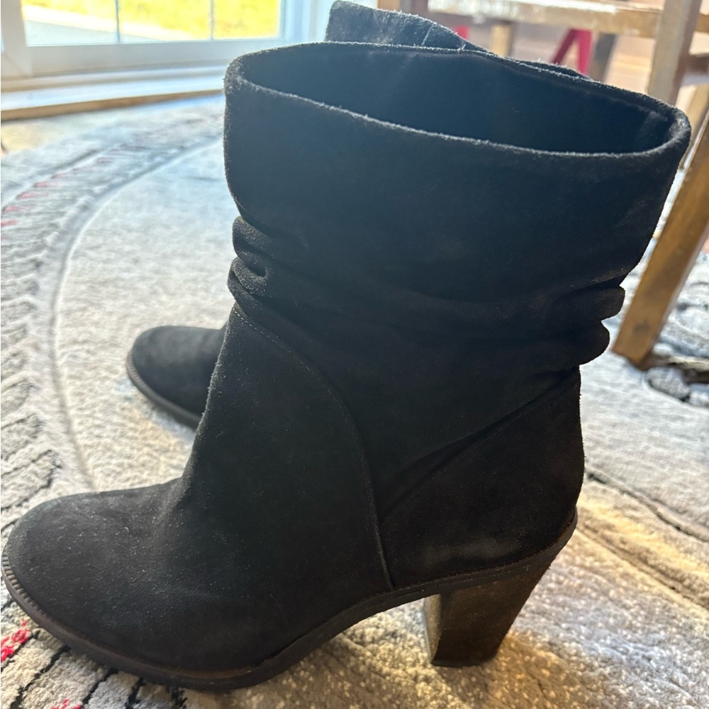 Vince Camuto Black Heeled Boots